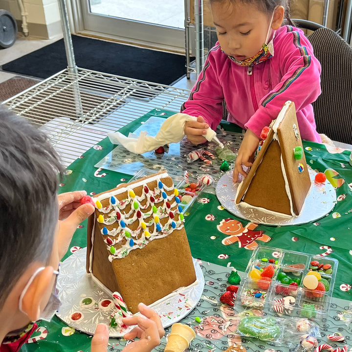 Nov 23, A-Frame Gingerbread House Fun - two time options