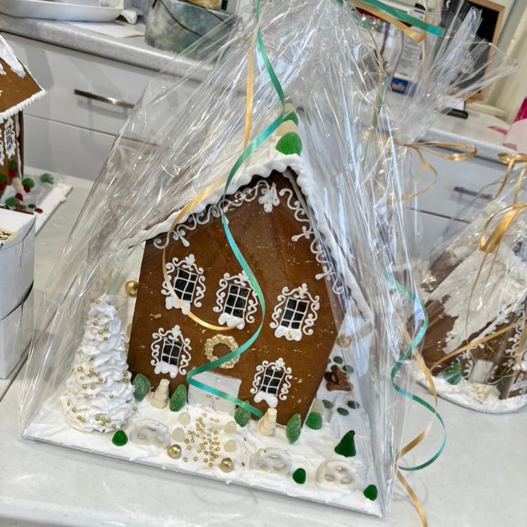 Gingerbread House, Large, NEW DESIGN