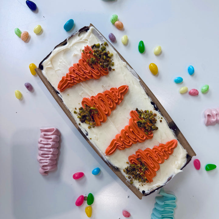 Carrot Cream Cheese Loaf Cake