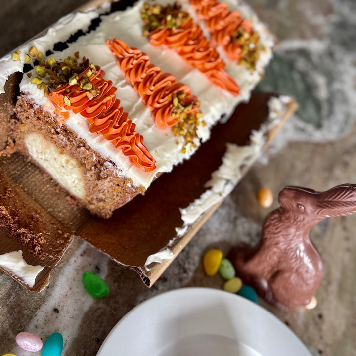 Carrot Cream Cheese Loaf Cake