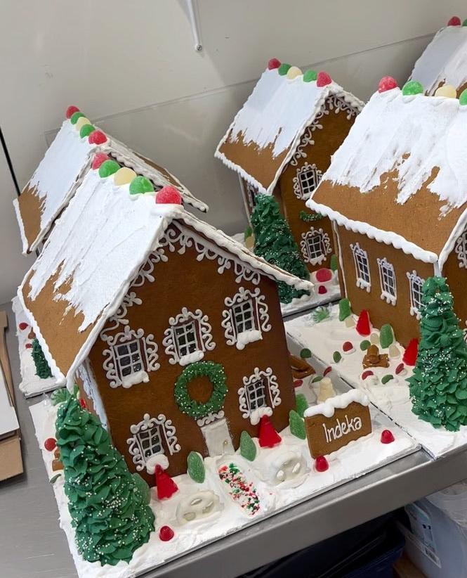 Gingerbread House, Large, NEW DESIGN