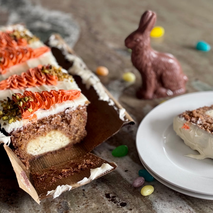 Carrot Cream Cheese Loaf Cake