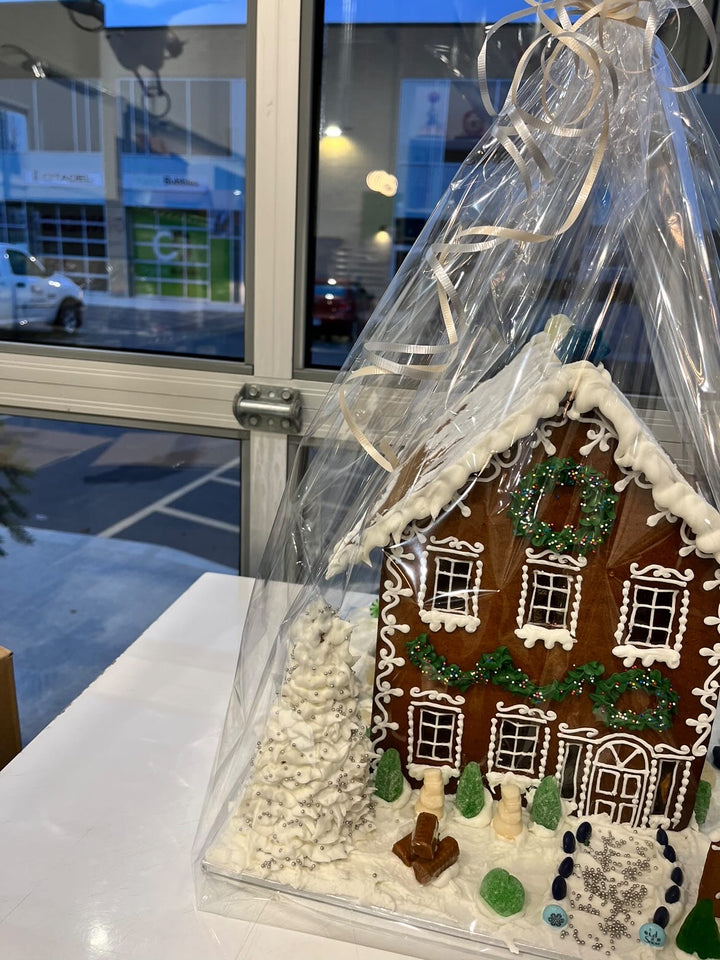Gingerbread House, Large, NEW DESIGN