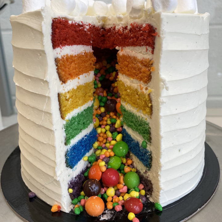 Rainbow Candy Cake