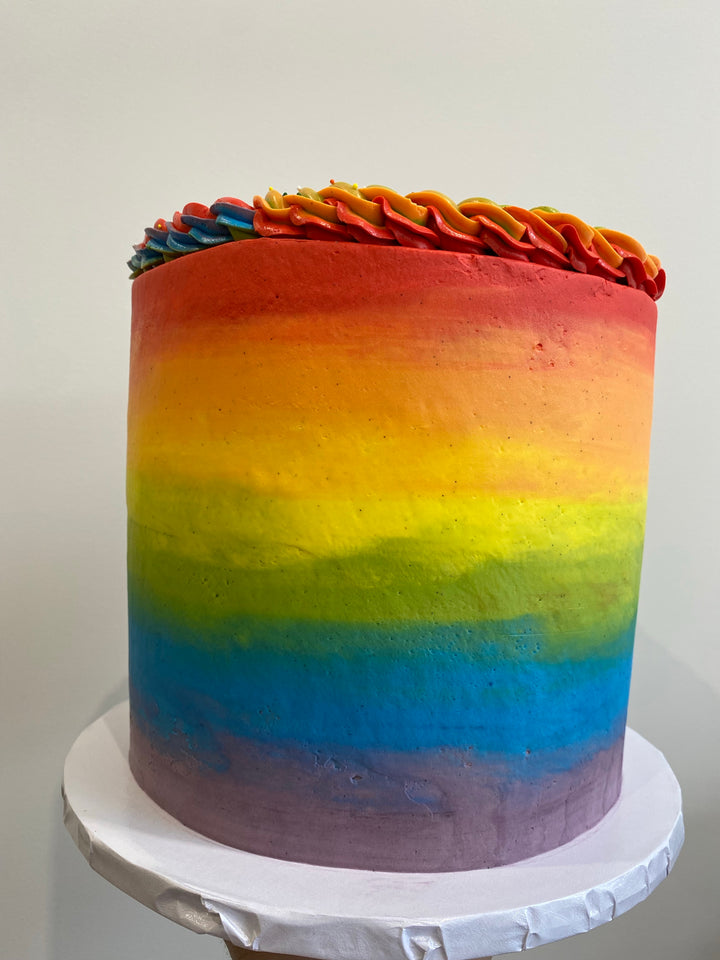 Rainbow Candy Cake